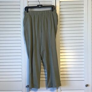 Lands' End Sage Green Relaxed Pants